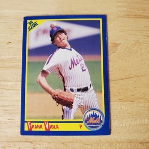 Score New York Mets Frank Viola 1990 Baseball Card 500